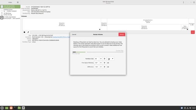 How to create free space on Linux mint смотреть онлайн