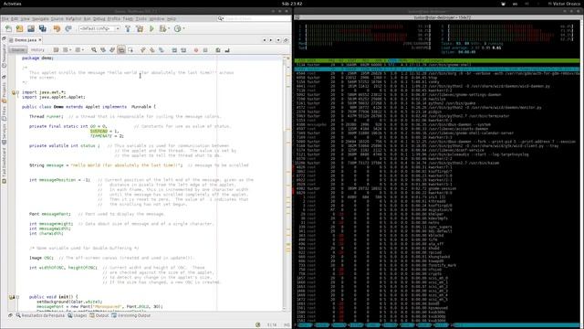 Netbeans, Linux and Gnome 3 with anti-aliasing disabled смотреть онлайн