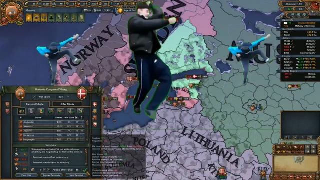 Russia can't stop bullying its neighbours (Eu4 meme) смотреть онлайн