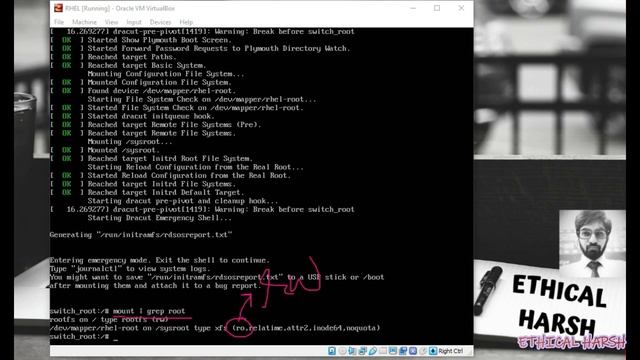 LINUX || RHEL/CENTOS || PASSWORD BREAKING || Hindi смотреть онлайн
