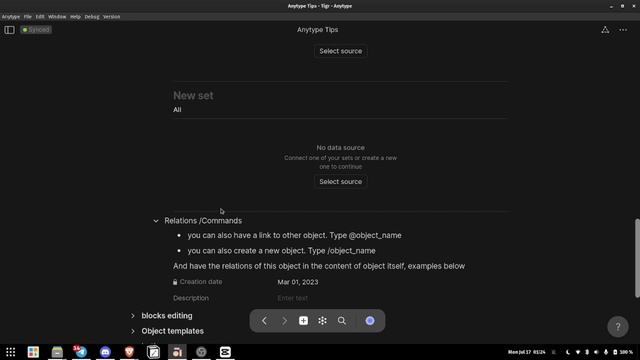 Anytype Resources, Tips & Best Hotkeys