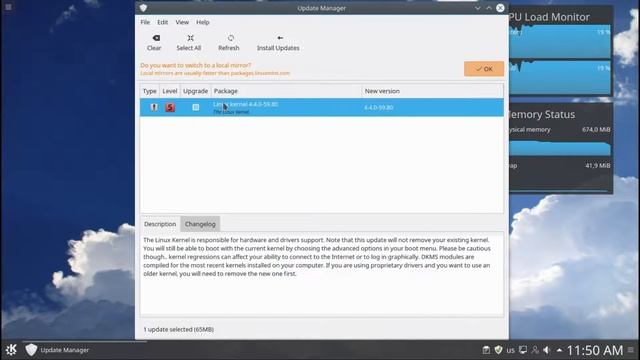 Linux Mint 18.1 KDE Beta Preview смотреть онлайн