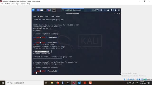 footprinting- whois, dmitry, tcptraceroute pada kali linux смотреть онлайн
