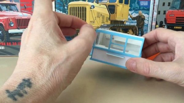 Киоск Союзпечать в 43 масштабе. Union Print kiosk at 43 scale.