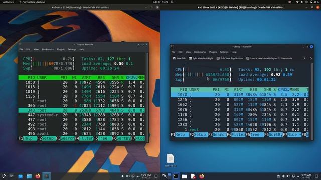 Kubuntu 22.04 vs Kali Linux 2022: RAM Compare смотреть онлайн
