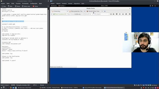 [Instalação] Instalando o Arch Linux - Gnome. Parte 2b смотреть онлайн