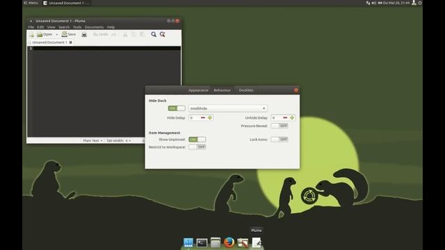 How to use Plank dock in Ubuntu MATE 16.04 смотреть онлайн