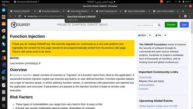 OWASP 15-Man-in-the-middle attack(MITM) смотреть онлайн
