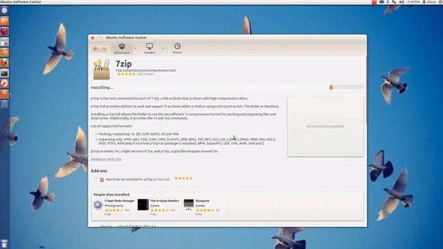 Install and Use 7zip in Ubuntu смотреть онлайн