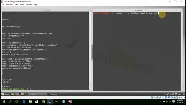 tcpdump: filters: logical operators NOT, AND, OR смотреть онлайн