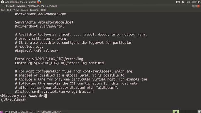 LINUX Security 03 07 Hardening Apache смотреть онлайн