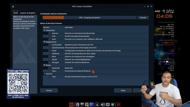 Av Linux distro voltada p/Multimídia. смотреть онлайн