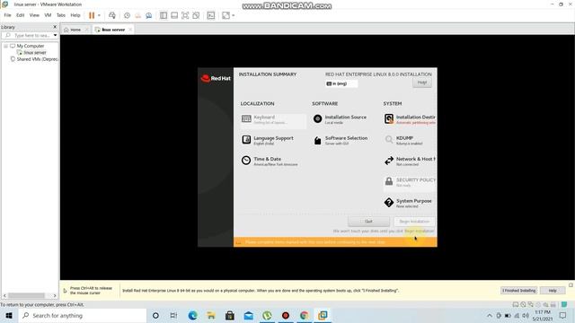 how to install redhat 8 in vmware workstation in hindi смотреть онлайн