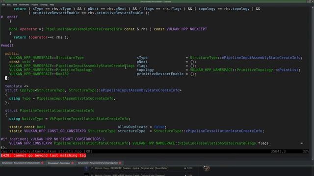 Live C++ coding of a Vulkan engine. Read description! смотреть онлайн