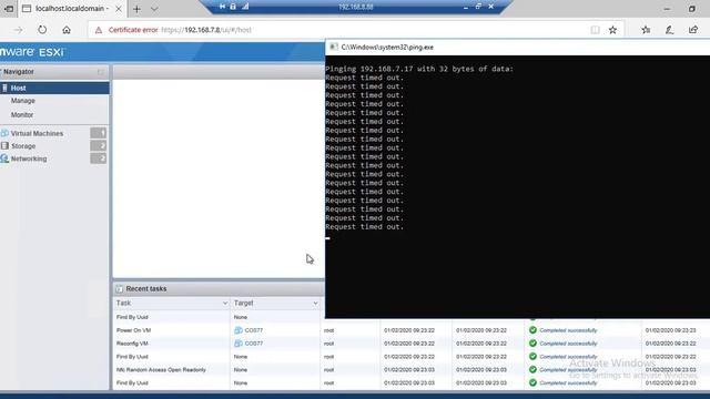 4 Convert Linux server in different network VMware vCenter converter by Mohemmed Alhasan смотреть онлайн