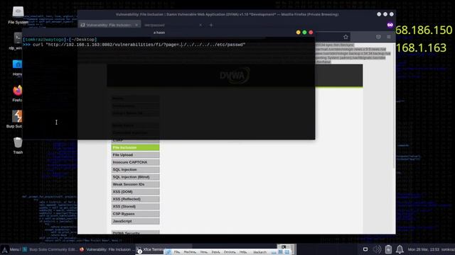 CTF by example DVWA LFI смотреть онлайн