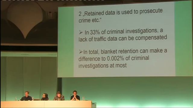 27c3: Data Retention in the EU five years after the Directive (en) смотреть онлайн