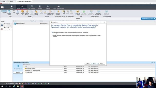 Backup Exec - Installing Agent (3 out of 5) смотреть онлайн