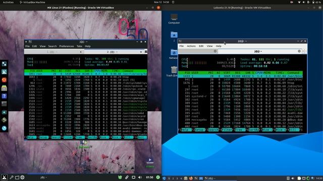 MX Linux 21 (Fluxbox) vs Lubuntu 21.10 смотреть онлайн