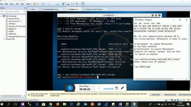 Social Engineering Using Metasploit in Kali смотреть онлайн