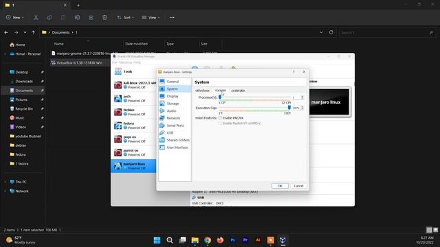 How to Install Manjaro Linux on VirtualBox ? | BEGINNERS GUIDE | смотреть онлайн