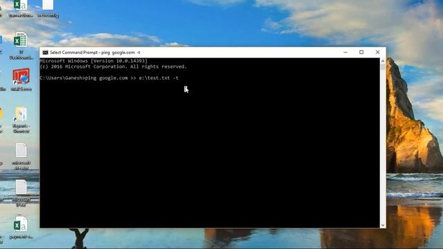 How to save output of ping command in a text file смотреть онлайн