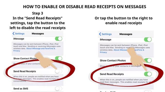 How to Enable or Disable Read Receipts on iPhone смотреть онлайн