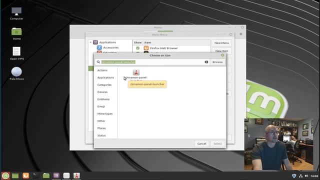 Create Application Launcher In Linux Mint 19.3 Menu смотреть онлайн