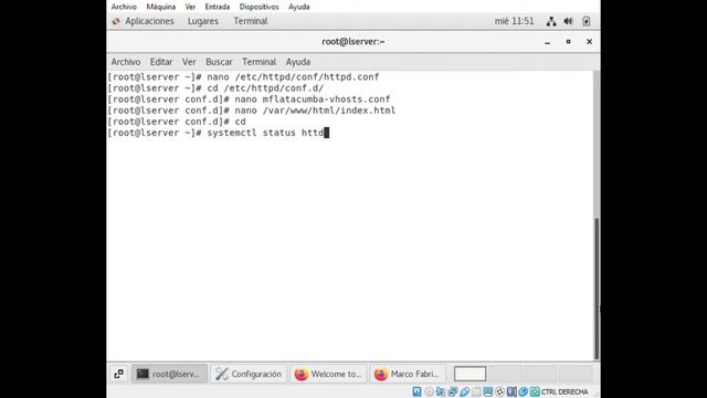 Servidor Linux con servicios DNS, Web y FTP. смотреть онлайн