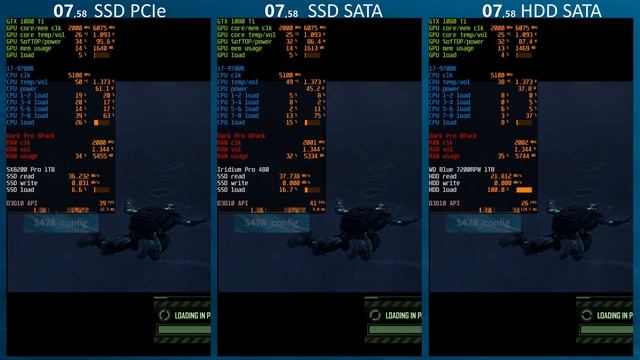 Crysis - SSD PCIe/SATA vs. HDD comparison of new game's loading time смотреть онлайн