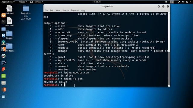 Kali Linux - Live Host Identification - fping [how to ] смотреть онлайн