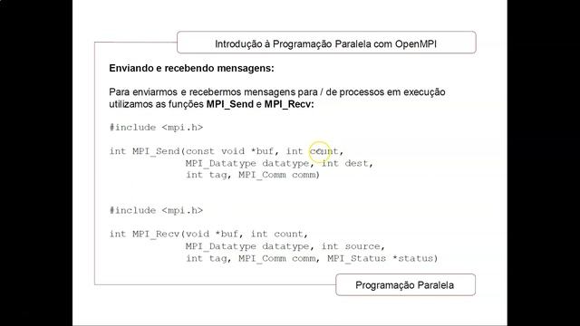 Sistemas Distribuídos OpenMPI смотреть онлайн