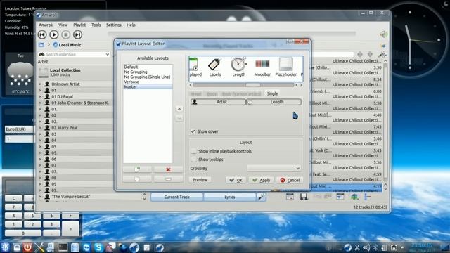 Linux Kubuntu 10.10 + KDE 4.6.1 + Compiz + Emerald смотреть онлайн