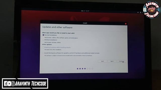 Install Ubuntu new version 20.04 LTS| dual boot|#lenovo |#ubuntu |Tamil| Aravinth techcode смотреть онлайн