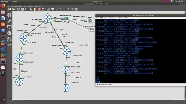300-101 ROUTE - CCNP MegaLab Unequal Load Balance (Variance) and EIGRP Authentication MD5 Part 3 смотреть онлайн