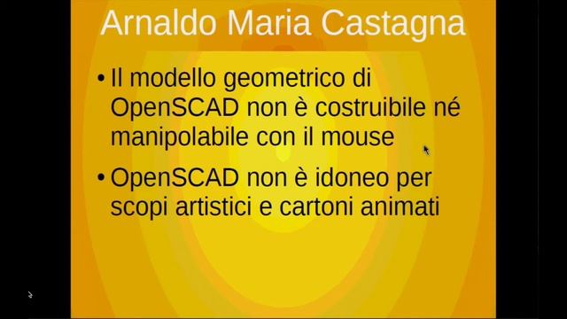OpennSCAD: dalla costruzione del modello geometrico 3D alla prototipazione rapida смотреть онлайн