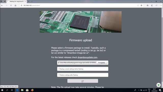 Dreambox Flashing DM 920 смотреть онлайн
