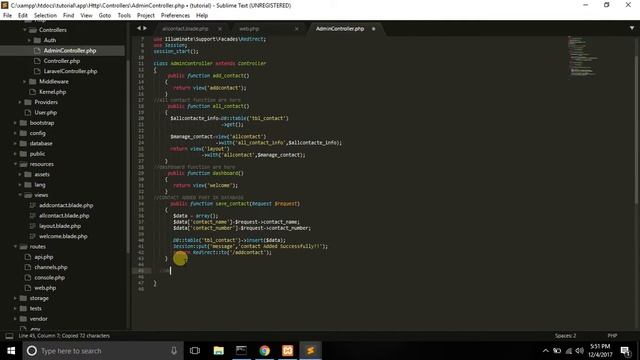 Laravel bangla tutorial 18(DELETE) part 1 смотреть онлайн