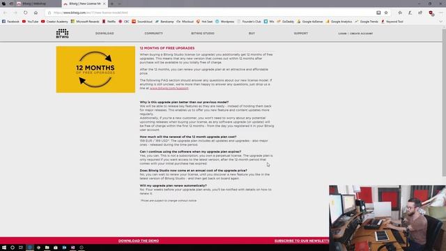 Bitwig Studio 2 0 License Model explained смотреть онлайн