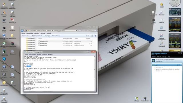 WinUAE Kaillera & Hamachi Tutorial - Low ping for emulators смотреть онлайн