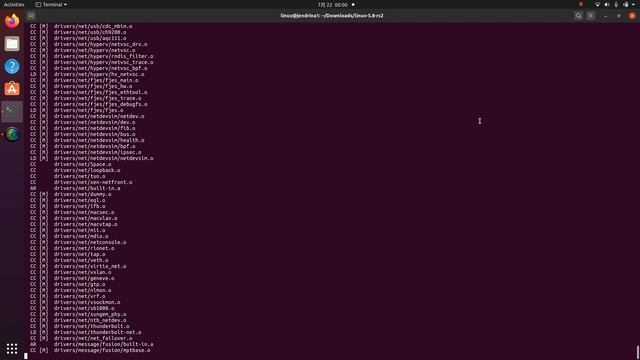 4K Video (Ultra HD) 2 hours 26 mins Video of 5.8-rc2 Linux Kernel Compilation смотреть онлайн