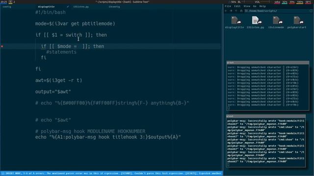 Let's Linux #012: Polybar dynamic title смотреть онлайн