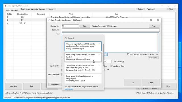 Read Screen Text and Copy it to Clipboard with Auto Typer смотреть онлайн