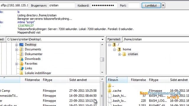 Linux Web Hosting tutorial #2 - Instalering af Apache2 + upload af filer med Filezilla смотреть онлайн