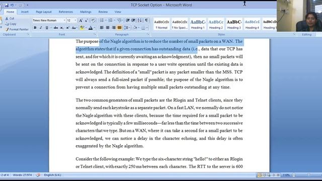 TCP Socket Option смотреть онлайн