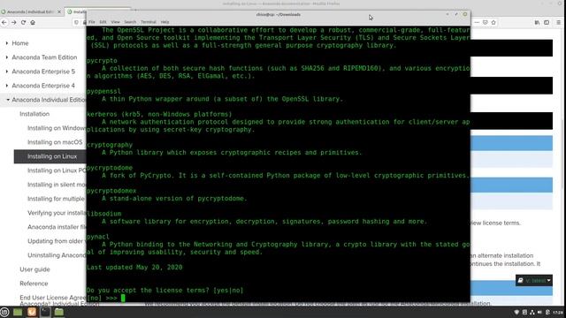 Instalando o Anaconda Individual Edition (Linux) смотреть онлайн