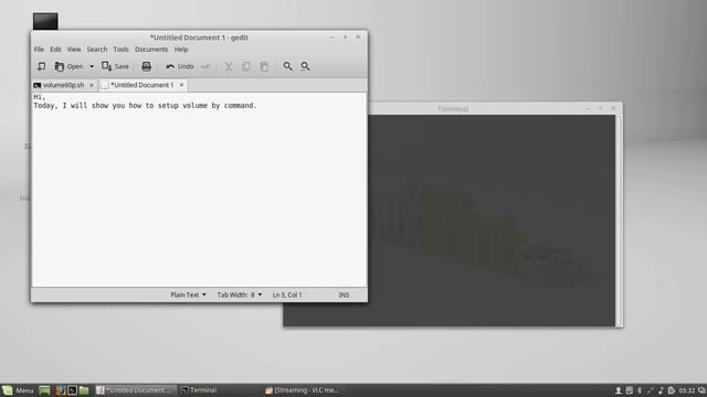 how to change volume by command on linux mint смотреть онлайн