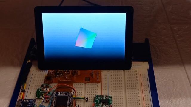 Lichee pi zero V3S FreeRTOS 3D Cube Demo смотреть онлайн