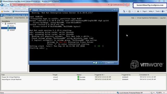 Access Linux Virtual machine outside VMware x264 смотреть онлайн