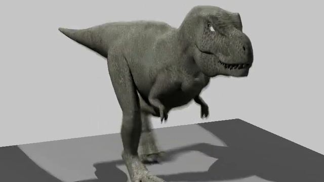 T-Rex made with Gloss3D for Linux смотреть онлайн